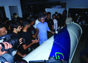 Rly Minister Ashwini Vaishnaw witness demo of Hyperloop pod model developed by IIT-M students