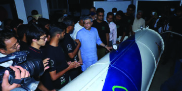 Rly Minister Ashwini Vaishnaw witness demo of Hyperloop pod model developed by IIT-M students