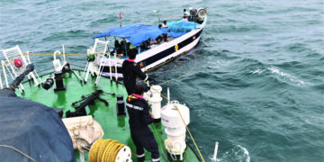 Coast Guard rescues 6 fishermen from distressed boat off Gulf of Mannar
