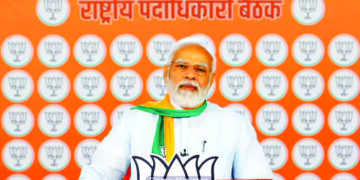 NDA government’s dedicated service to the nation completes 8 years this month: PM Modi to partymen