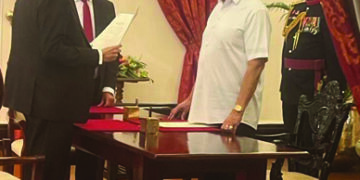 Ranil Wickremesinghe takes oath as Sri Lanka’s new Prime Minister