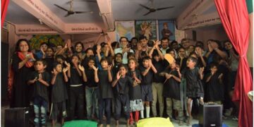 Anant National University hosts ‘Sapno Ka Manch’, learning activity for Signal School kids in Ahmedabad