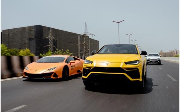 Ahmedabad-Gandhinagar witness first-ever Lamborghini Bull Run