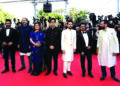 I&B Minister Anurag Thakur-led team walks together at Cannes Opening Night Red Carpet