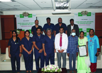 Married daughter donates liver to save her ailing father at Fortis Vadapalani