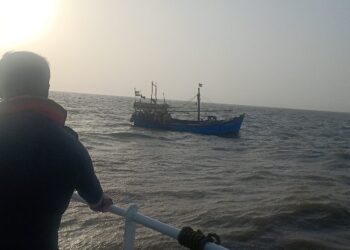 ICG rescues injured fisherman at sea