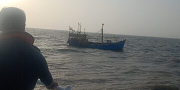 ICG rescues injured fisherman at sea