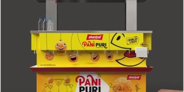 Shareat unveils world’s first Live Panipuri machine with spicy water dispensers in India
