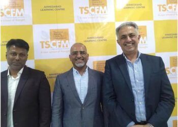 Thadomal Shahani Centre for Mgmt launches Ahmedabad centre to train industry-ready youth