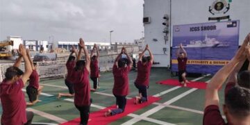 ICG RegionaL HQ (North West) celebrates countdown day programme of Intel Day of Yoga