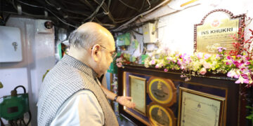 Union Home Minister Amit Shah inaugurates decommissioned INS Khukri as museum in Diu