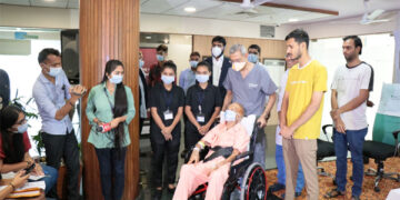In a world first, Marengo CIMS Hospital treats 107-year-old woman with angioplasty & drug eluting stent