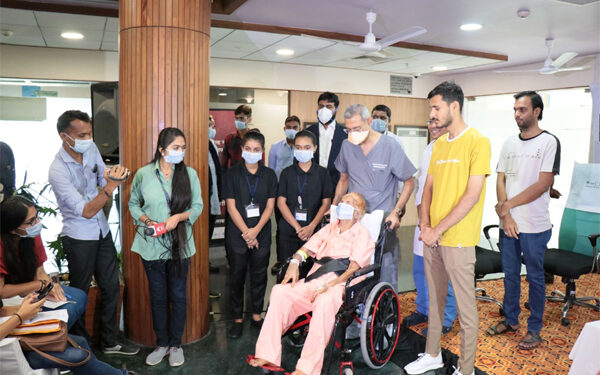 In a world first, Marengo CIMS Hospital treats 107-year-old woman with angioplasty & drug eluting stent