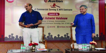 Pilot Project of e-auctioning fetches Rs 1.1 crores for Chennai Division of SR