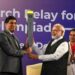 PM launches historic torch relay for 44th Chess Olympiad