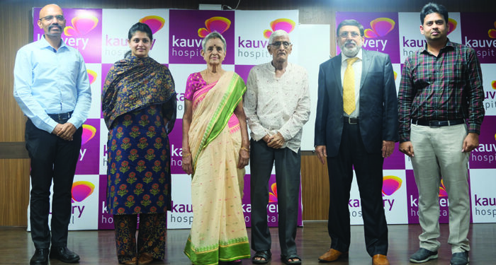After 27 years, octogenarian undergoes cancer treatment for the 2nd time and survives: Kauvery Hospital