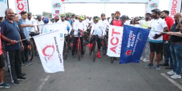 Apollo Speciality Hospitals, Vanagaram organises #Pedal4Balance awareness bicycle rally