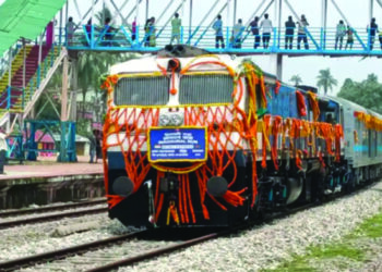 India & Bangladesh Rail Ministers flag off Mitali Express to reinstate friendship bond