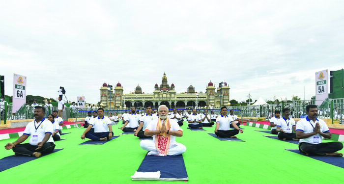 PM leads International Yoga Day celebration with mass yoga demo in Mysuru