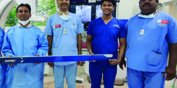 Apollo Hospitals Chennai maintains its numero uno position in S India by using SENTINEL device