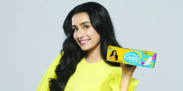 Comfy sanitary pads ropes in Shraddha Kapoor for new TVC, offer 80% better absorption