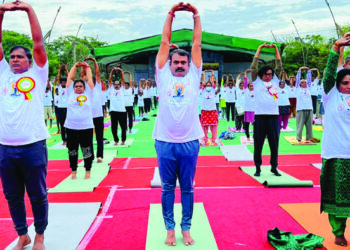 Yoga is the best inexpensive medicine: Union MoS Dr L Murugan