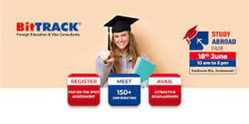 Study Abroad Fair: BitTRACK opens new vistas for students to get admission in foreign varsities