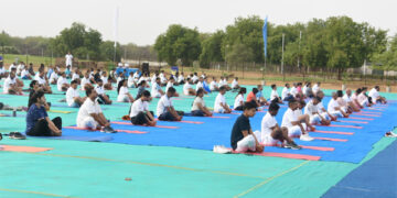 HQ of South Western Air Command in Gandhinagar celebrates International Yoga Day