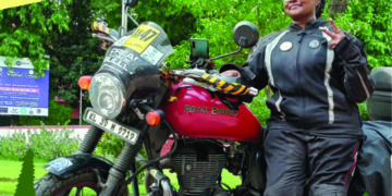 IITGN holds talk on ‘All-India Solo Bike Expedition: A Tribute to the Armed Forces and Their Widows’