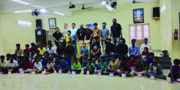 CSR: Foodhub Software Solutions donates sports goods to Chennai orphanage