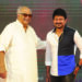 Producer Boney Kapoor presents gold chain to ‘Nenjuku Needhi’ hero Udhayanidhi at film’s 50th day success meet