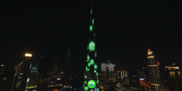 World’s tallest skyscraper and iconic Burj Khalifa lights up in support of Save Soil Movement