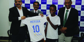 Ethiopian teenager with Kyphoscoliosis, treated successfully at SIMS Hospital