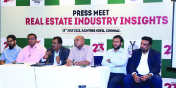 Property prices may go up by 10 to 15% in the next quarter, says CREDAI Chennai President