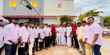 All India Vijay Makkal Iyakkam general secretary dedicates Thalapathy Vijay Mahal in Vayalur