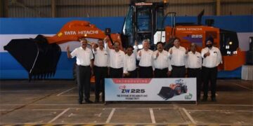 Tata Hitachi unveils 5-tonne wheel loader ZW225, the epitome of reliability & productivity, in Kharagpur