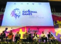 Gujarat Chief Minister unveils National Games logo with Statue of Unity and Gir lion