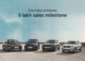 With Carens selling in top gear, Kia India crosses 5 lakh sales milestone in less than 3 years