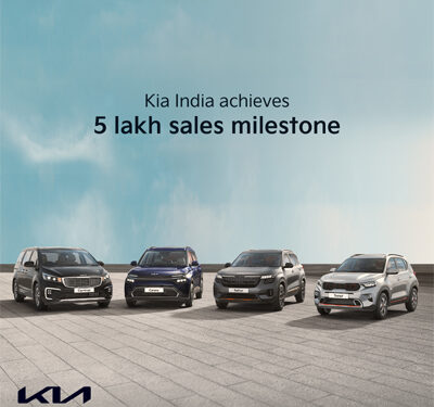 With Carens selling in top gear, Kia India crosses 5 lakh sales milestone in less than 3 years