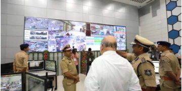 VISWAS project: Amit Shah dedicates Command and Control Centre of Gujarat Police ‘Trinetra’