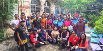 With pedal power, Velocity on Wheels spreads awareness on rich heritage of Sanskar Nagari