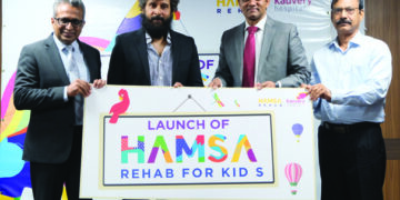 ‘Chiyaan’ Vikram launches Kauvery Hospital’s HAMSA Rehab centre for specially-able kids