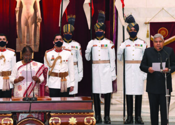 Jagdeep Dhankhar sworn in as 14th Vice President of India