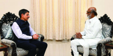 Courtesy call: Superstar Rajinikanth meets TN Governor, discusses politics
