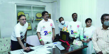 Azadi Ka Amrit Mahotsav: S Rly Headquarters Hospital at Perambur gets virtual website