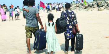 8 more Sri Lankan nationals from Thalaimannar and Jaffna arrive in Tamil Nadu