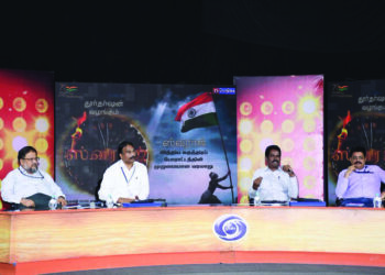 DD Podhigai to telecast Tamil version of ‘Swaraj – Bharat ke Swatantrata Sangram ki Samagra Gatha’