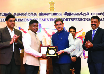 Tamil Nadu Guv fetes 65 eminent sportspersons, including Vishwanathan Anand