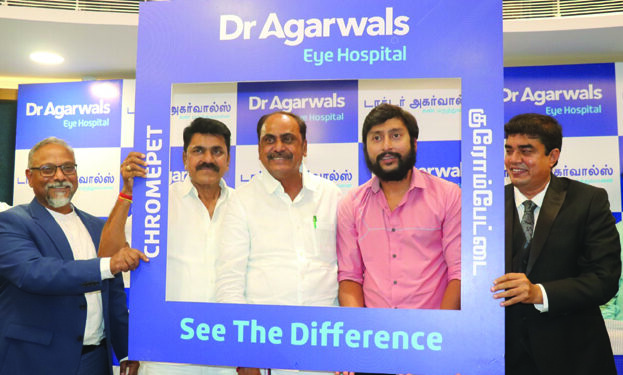 Dr Agarwal’s Eye Hospital opens 18th branch at Chromepet in Chennai