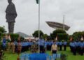 Air Force Station Vadodara organises flag hoisting ceremony at Statue of Unity